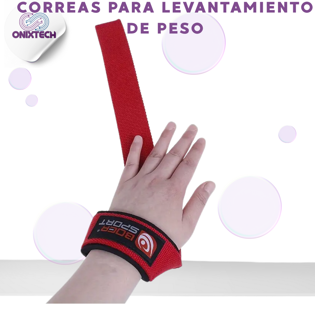 CORREAS PARA LEVANTAMIENTO DE PESO
